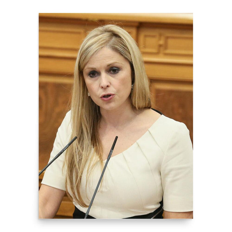 Elena de la Cruz poster print, in size 18x24 inches.