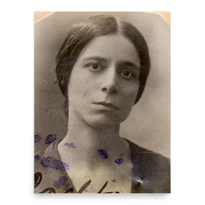 Eleni Lambiri poster print, in size 18x24 inches.