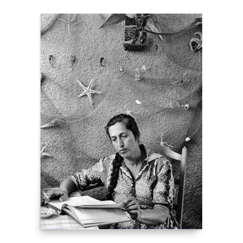 Eleni Vakalo poster print, in size 18x24 inches.