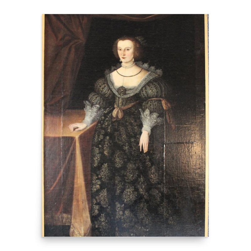 Eleonore Marie of Anhalt-Bernburg poster print, in size 18x24 inches.