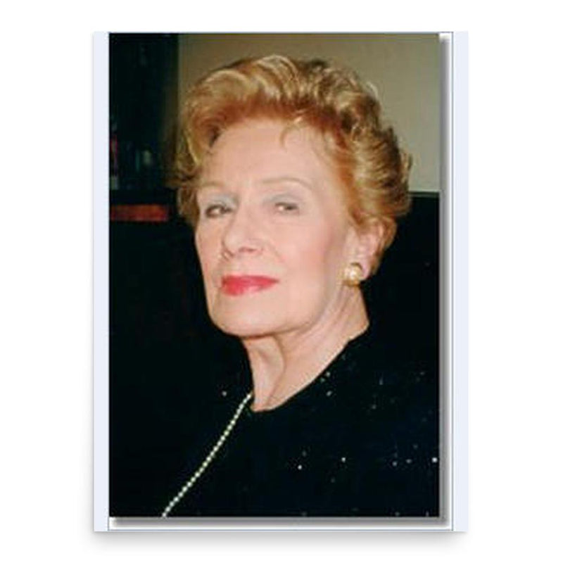 Elfi von Dassanowsky poster print, in size 18x24 inches.