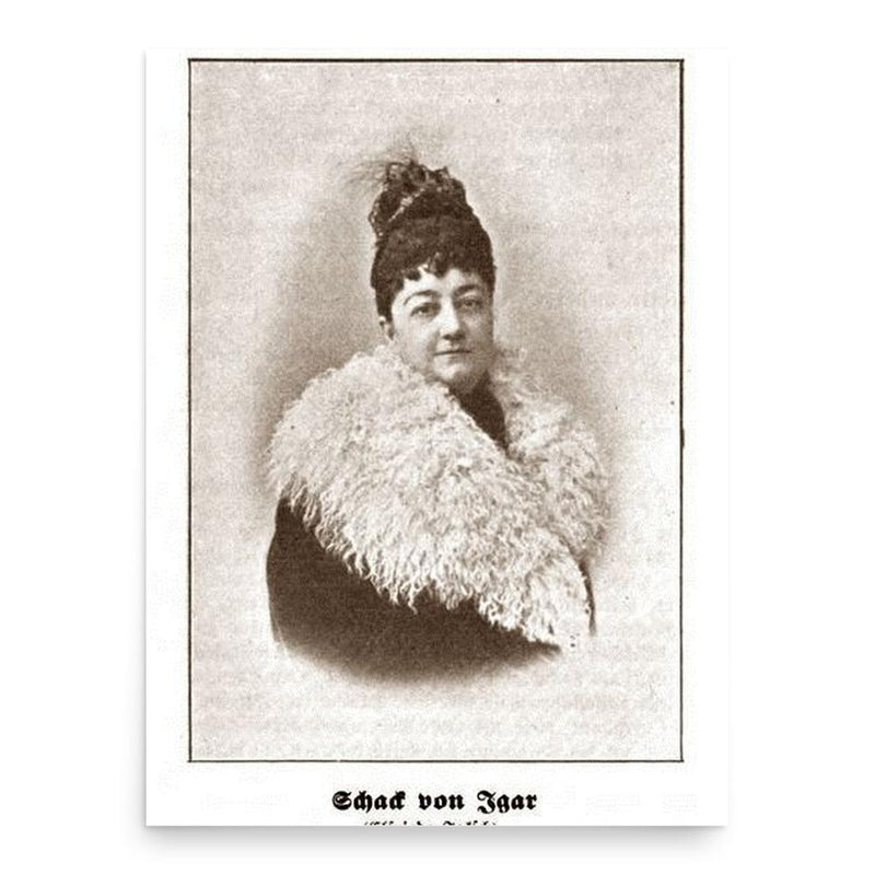 Elfriede Jaksch poster print, in size 18x24 inches.