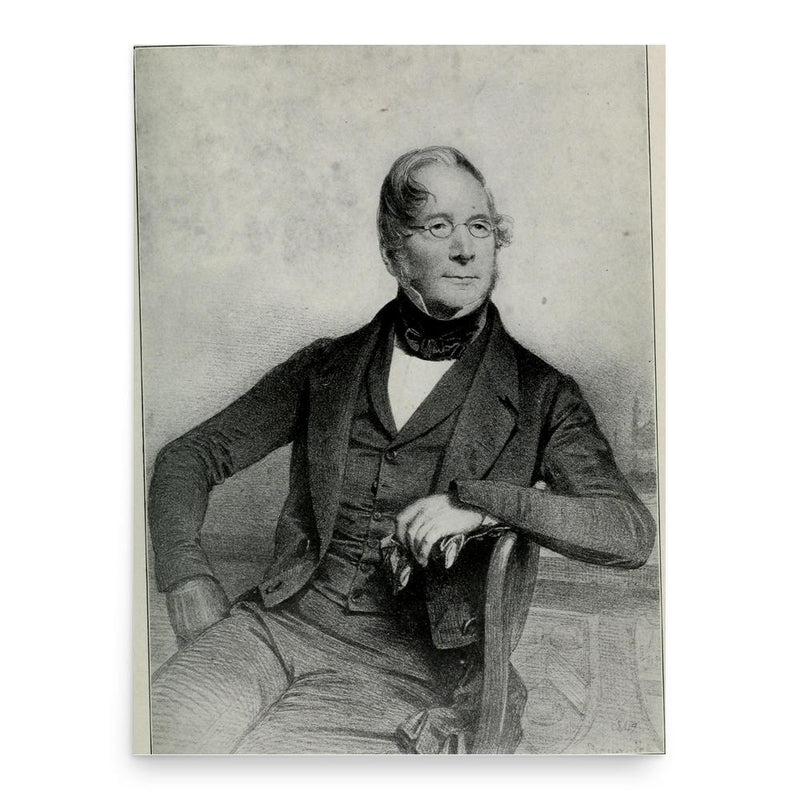 Elhanan Bicknell poster print, in size 18x24 inches.