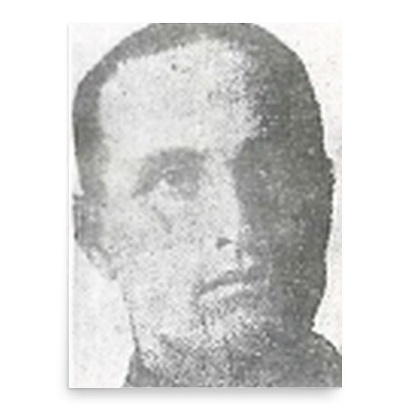 Eli Cates poster print, in size 18x24 inches.