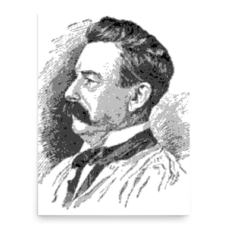 Eli Harvey poster print, in size 18x24 inches.