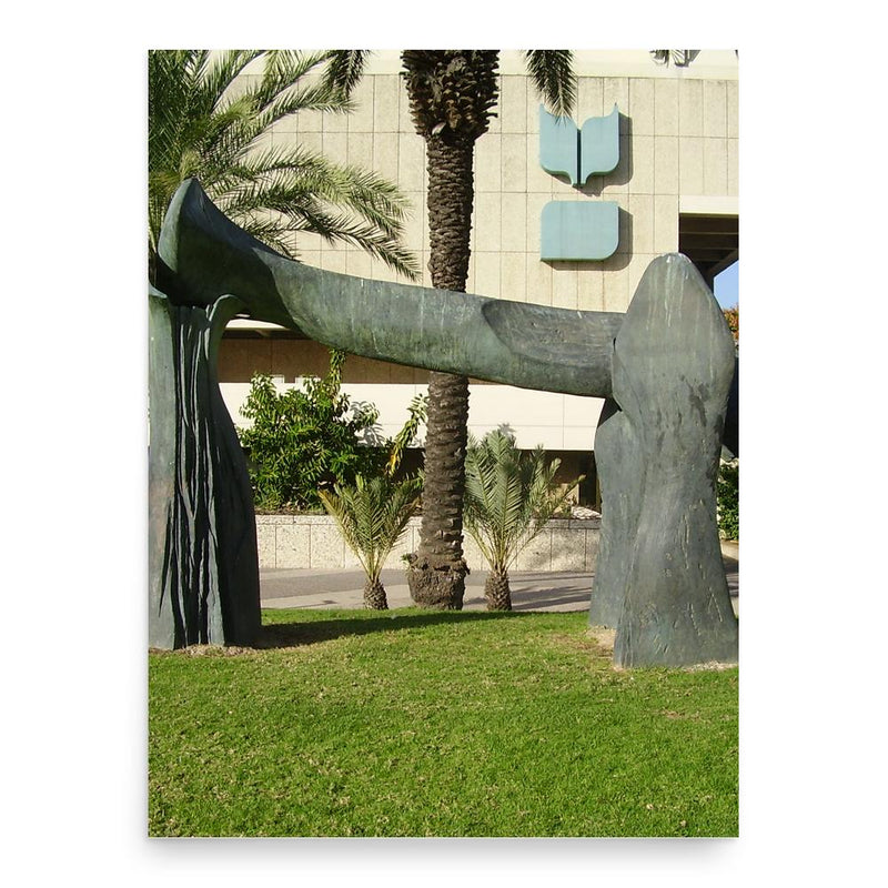 Eli Ilan poster print, in size 18x24 inches.