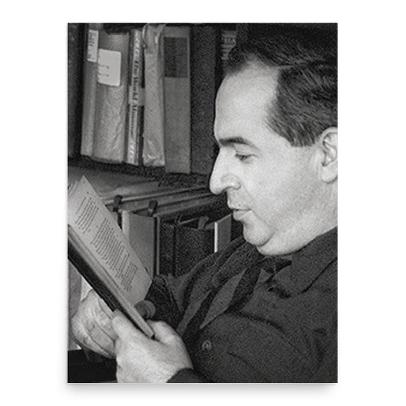 Eli Siegel poster print, in size 18x24 inches.