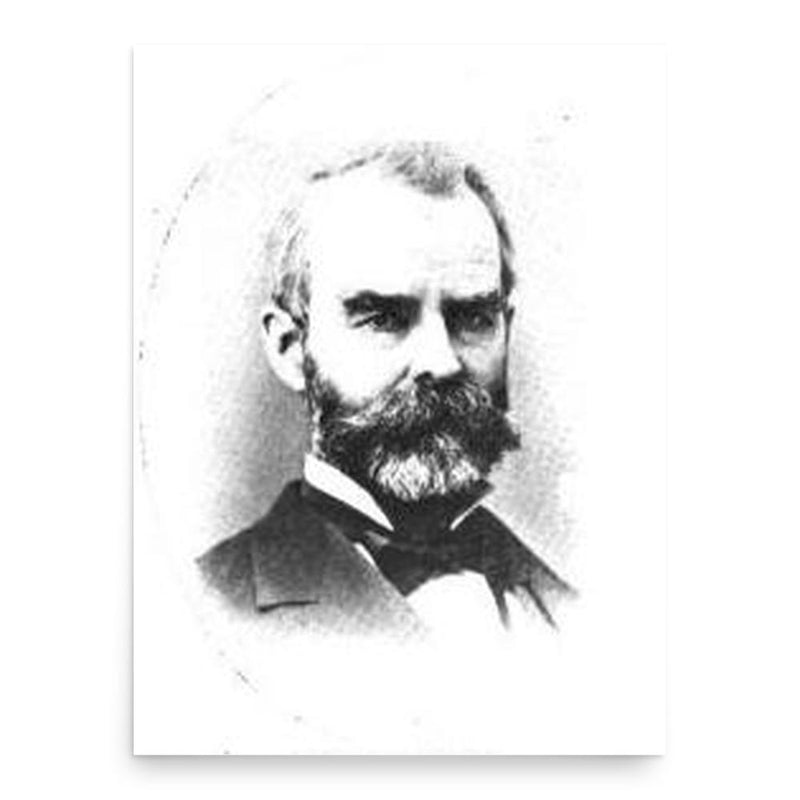 Eli Todd Tappan poster print, in size 18x24 inches.