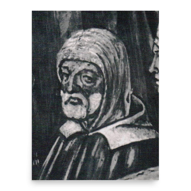 Elia del Medigo poster print, in size 18x24 inches.