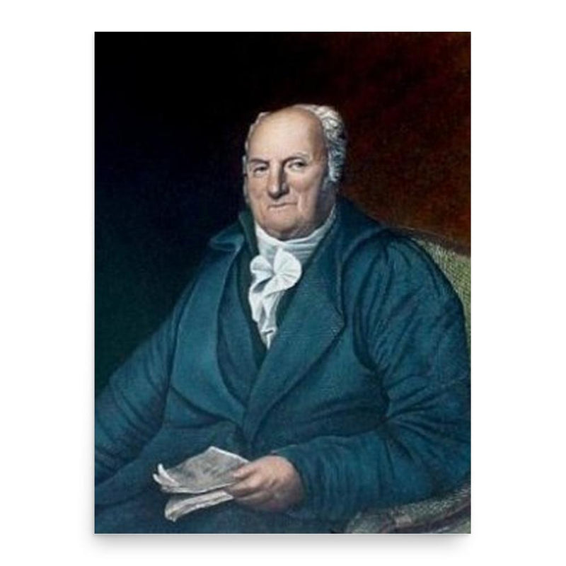 Elias Boudinot poster print, in size 18x24 inches.