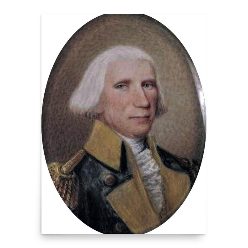 Elias Dayton poster print, in size 18x24 inches.