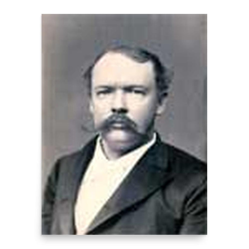 Elias DeWitt Huntley poster print, in size 18x24 inches.