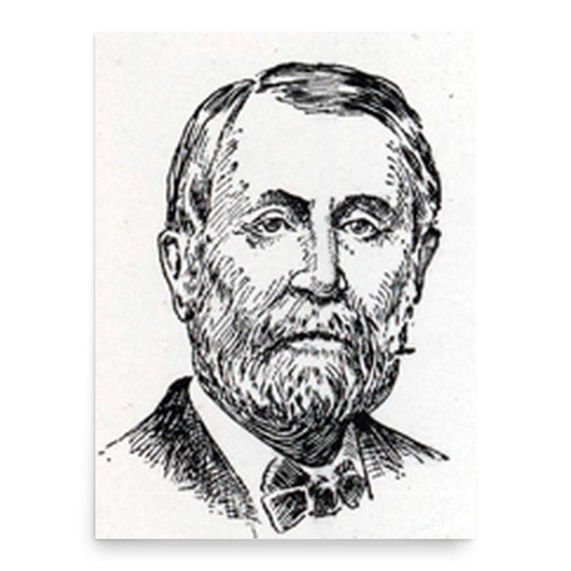 Elias Deemer poster print, in size 18x24 inches.