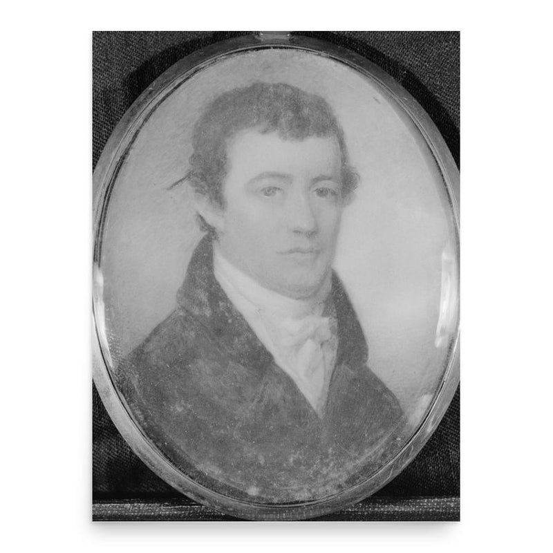 Elias Horry poster print, in size 18x24 inches.