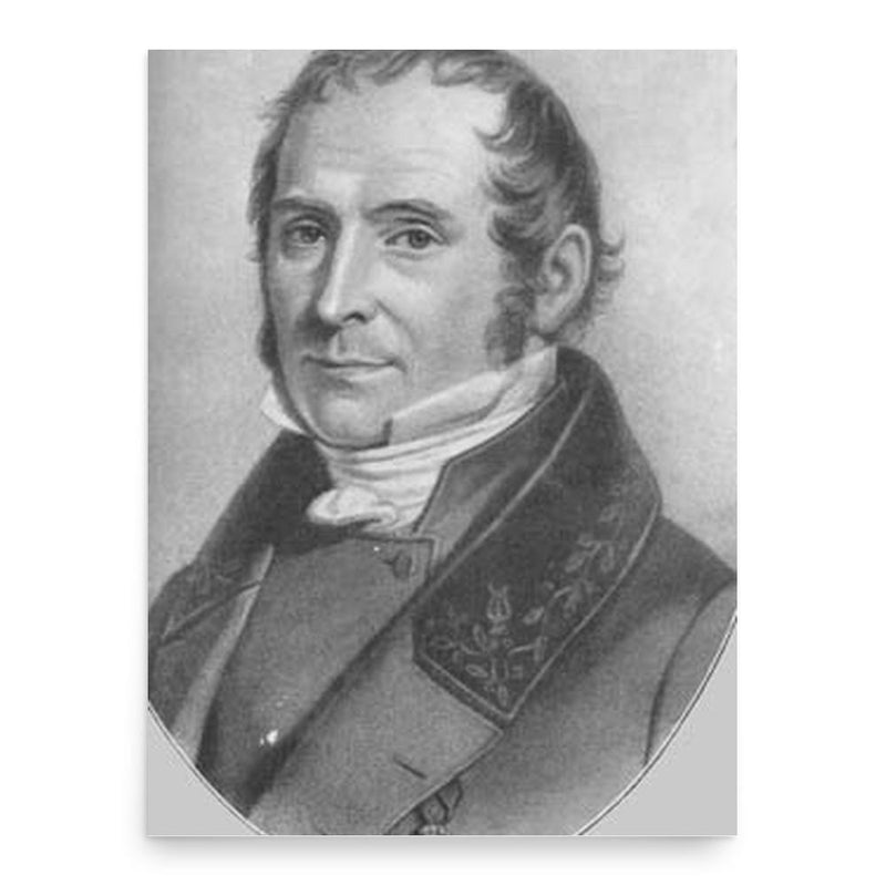 Elias Magnus Fries poster print, in size 18x24 inches.