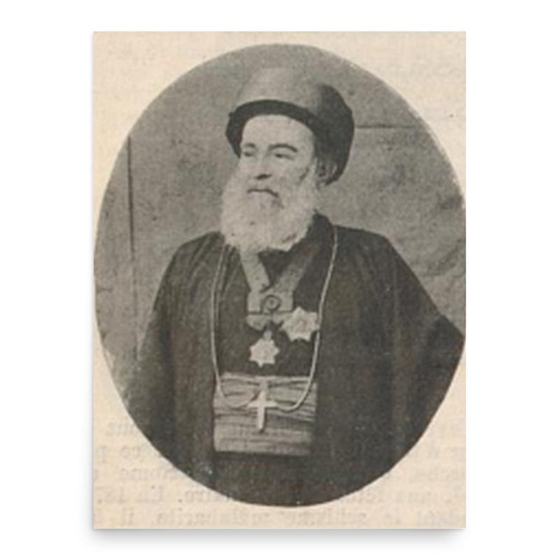 Elias Mellus poster print, in size 18x24 inches.