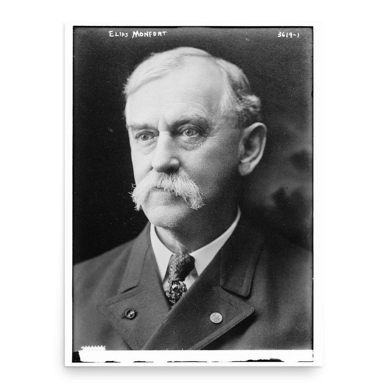 Elias Riggs Monfort poster print, in size 18x24 inches.