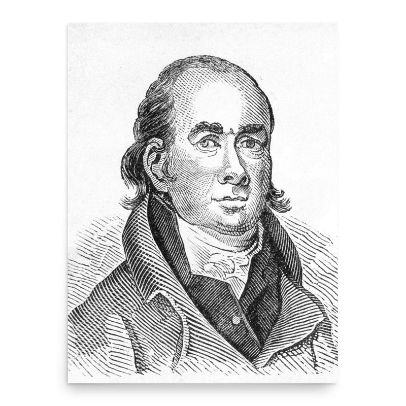 Elias Smith poster print, in size 18x24 inches.