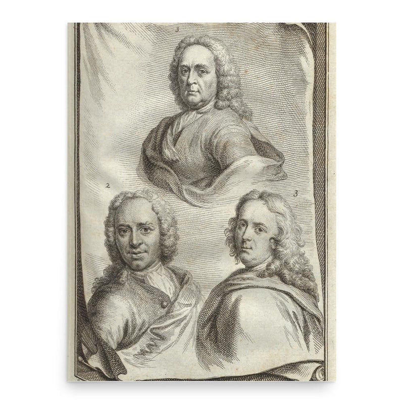 Elias van Nijmegen poster print, in size 18x24 inches.