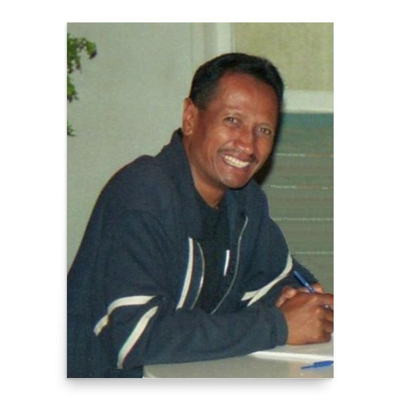 Elie Rajaonarison poster print, in size 18x24 inches.