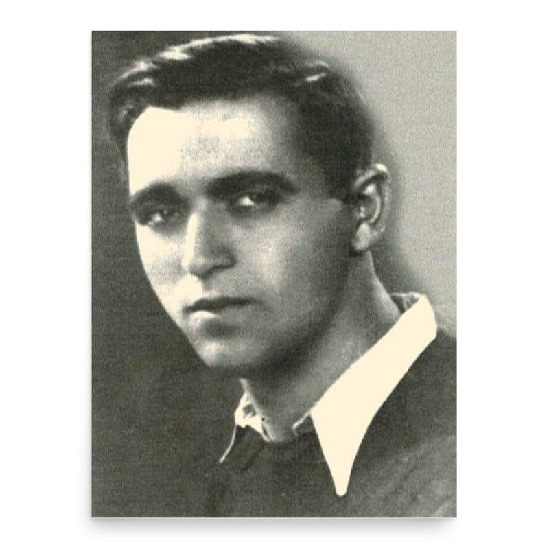 Eliezer Kashani poster print, in size 18x24 inches.