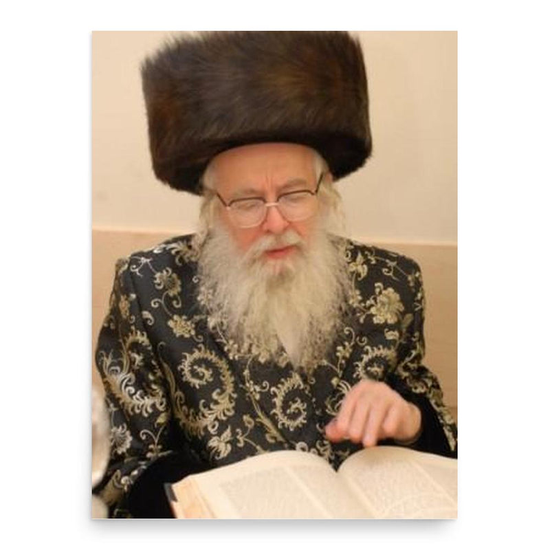 Eliezer Shlomo Schick poster print, in size 18x24 inches.