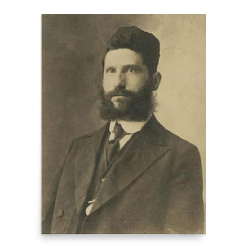 Eliezer Silver poster print, in size 18x24 inches.