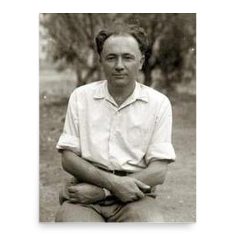 Eliezer Smoli poster print, in size 18x24 inches.