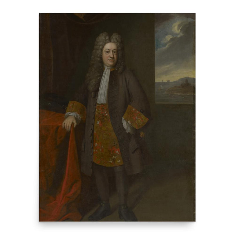 Elihu Yale poster print, in size 18x24 inches.