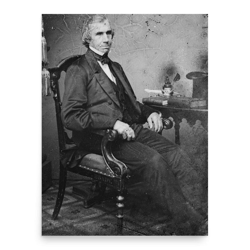 Elijah Babbitt poster print, in size 18x24 inches.