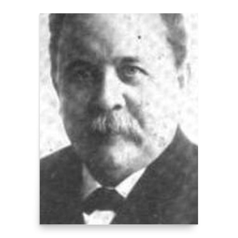 Elijah Carson Hart poster print, in size 18x24 inches.