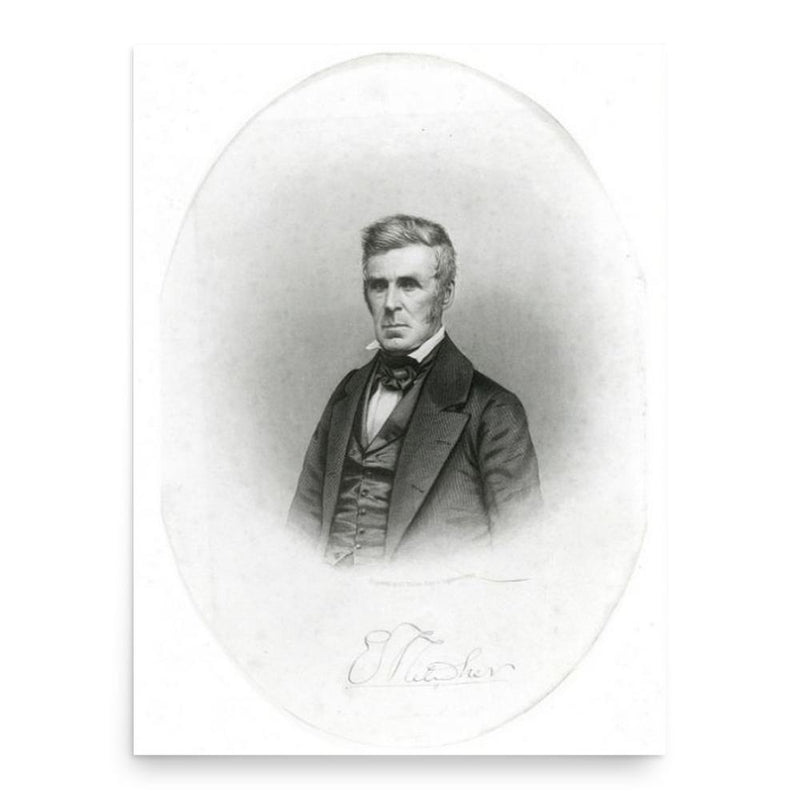 Elijah Fletcher poster print, in size 18x24 inches.