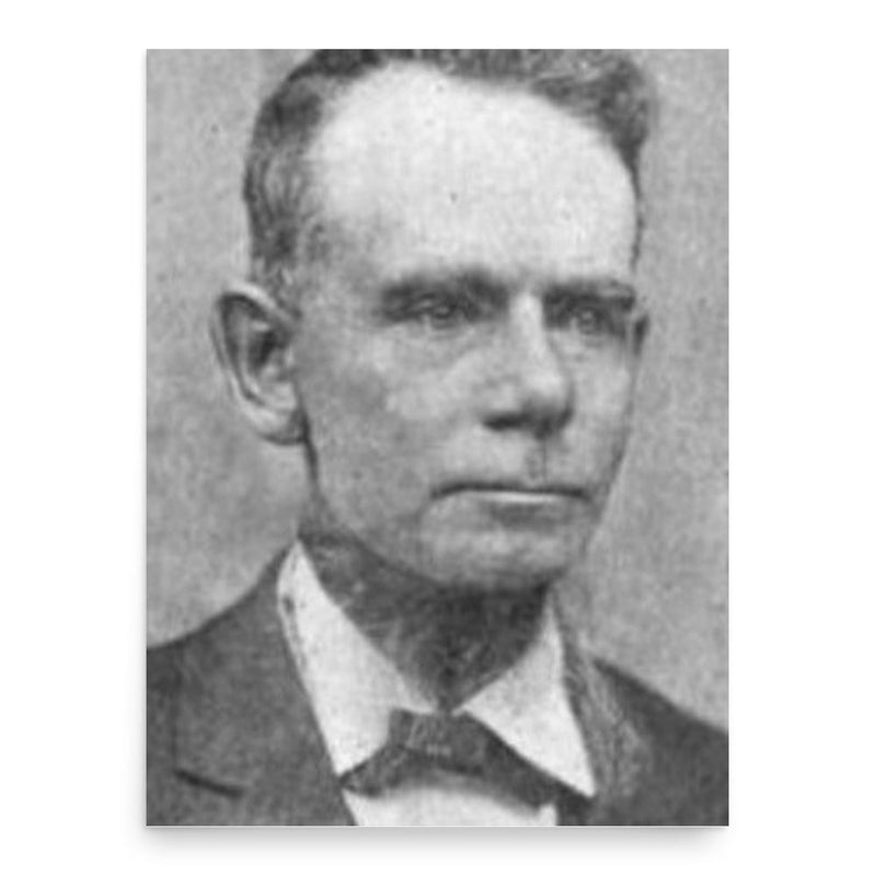 Elijah Hise Norton poster print, in size 18x24 inches.