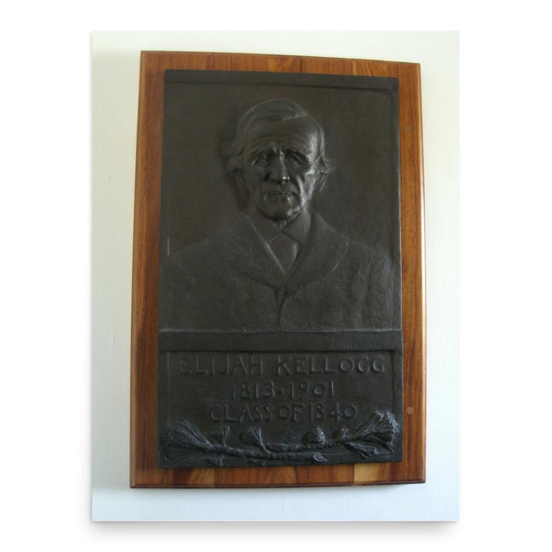 Elijah Kellogg poster print, in size 18x24 inches.