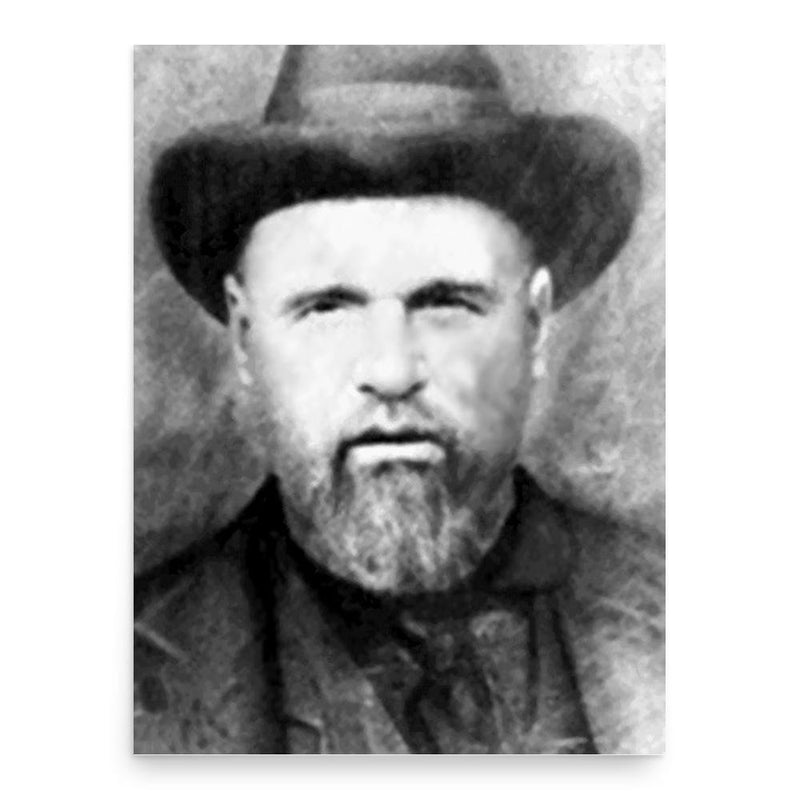 Elijah Nicholas Wilson poster print, in size 18x24 inches.