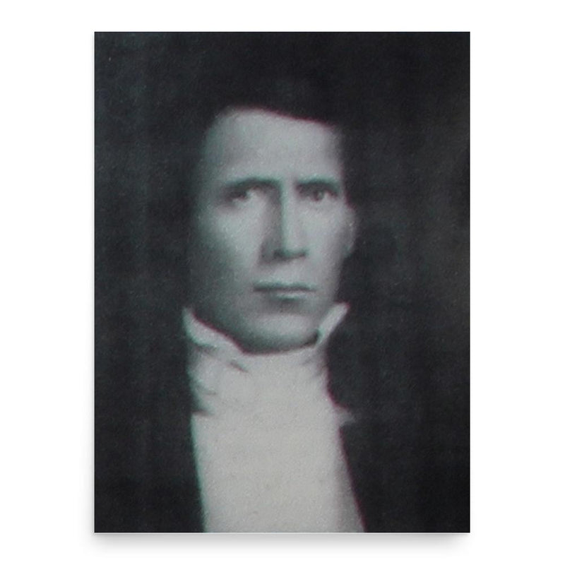 Elijah Sterling Clack Robertson poster print, in size 18x24 inches.