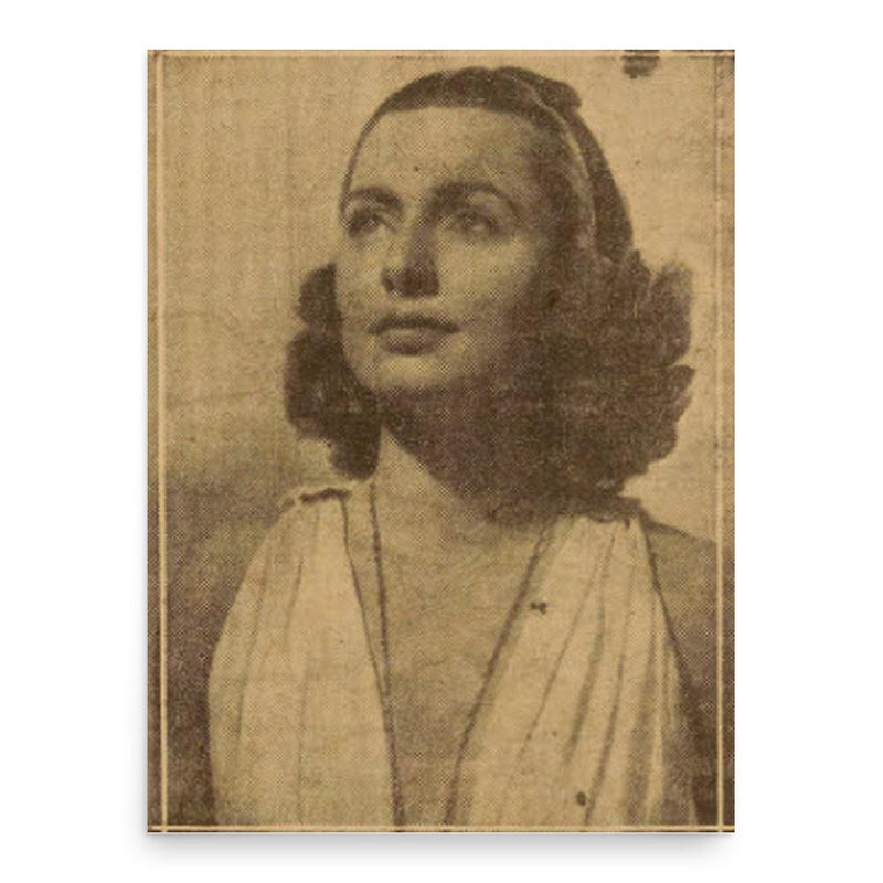 Elina Labourdette poster print, in size 18x24 inches.