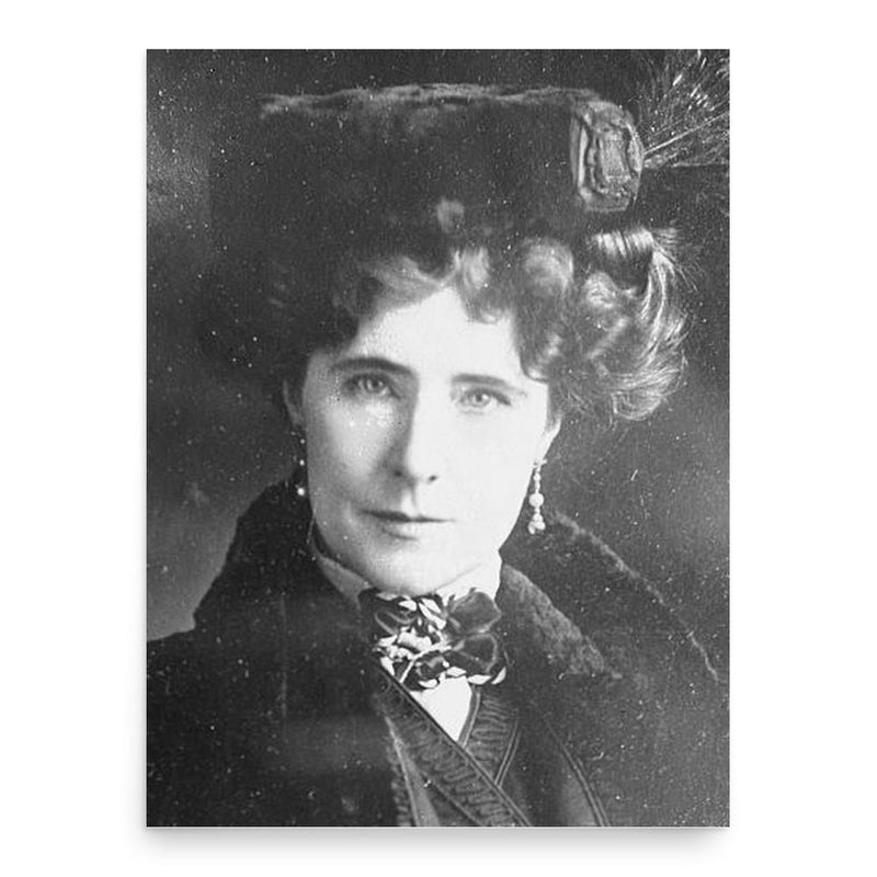 Elinor Glyn poster print, in size 18x24 inches.