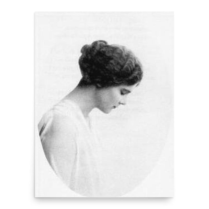 Elinor Wylie poster print, in size 18x24 inches.