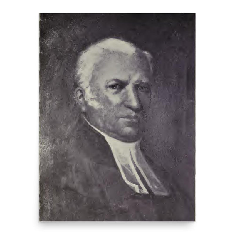 Eliphalet Pearson poster print, in size 18x24 inches.