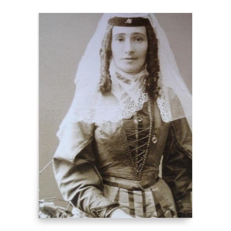 Elisabed Cherkezishvili poster print, in size 18x24 inches.