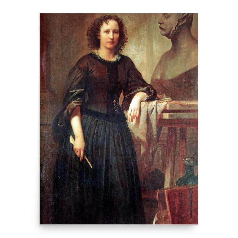 Elisabet Ney poster print, in size 18x24 inches.