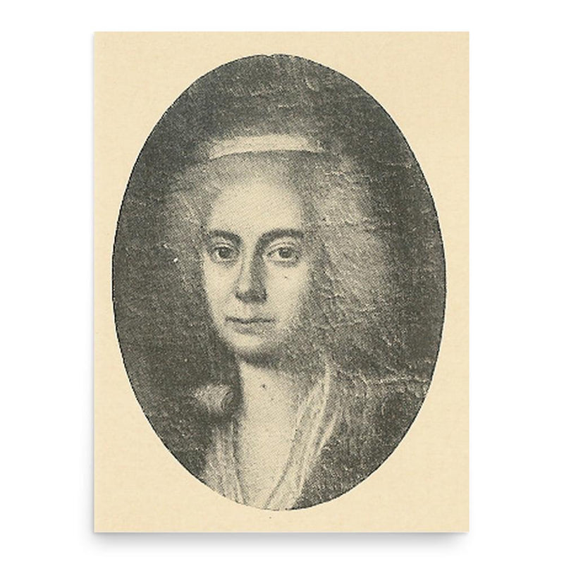Elisabet von Eyben poster print, in size 18x24 inches.