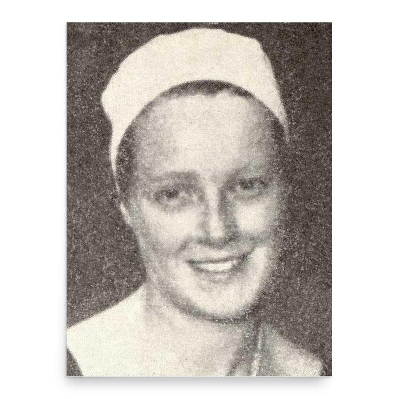 Elisabeth Ahlgren poster print, in size 18x24 inches.