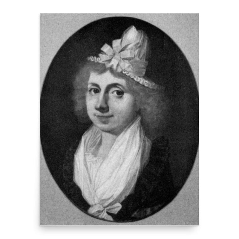 Elisabeth Berenberg poster print, in size 18x24 inches.