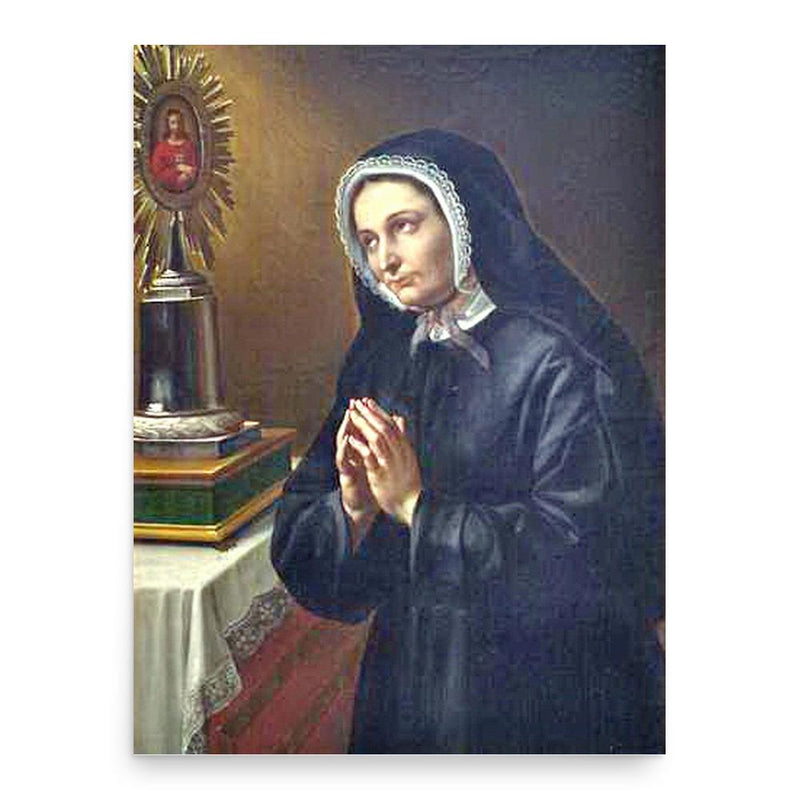 Elisabeth Canori Mora poster print, in size 18x24 inches.