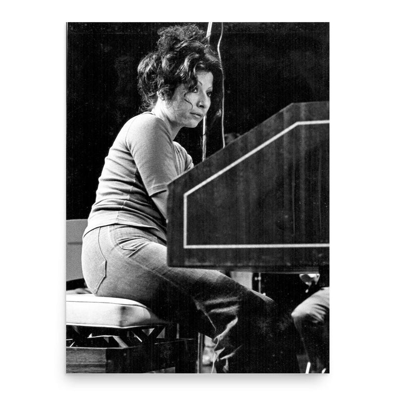 Elisabeth Chojnacka poster print, in size 18x24 inches.