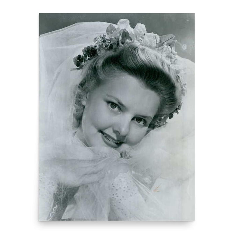 Elisabeth Fraser poster print, in size 18x24 inches.