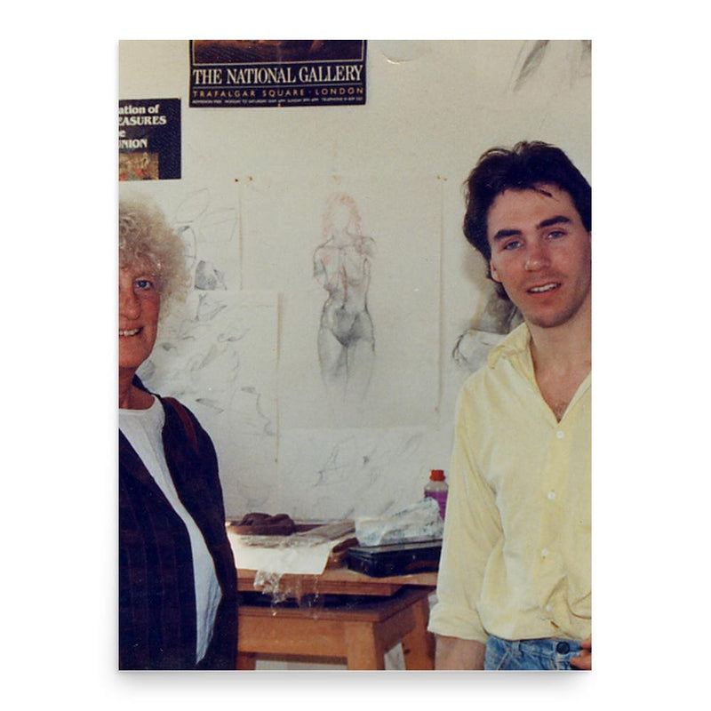 Elisabeth Frink poster print, in size 18x24 inches.