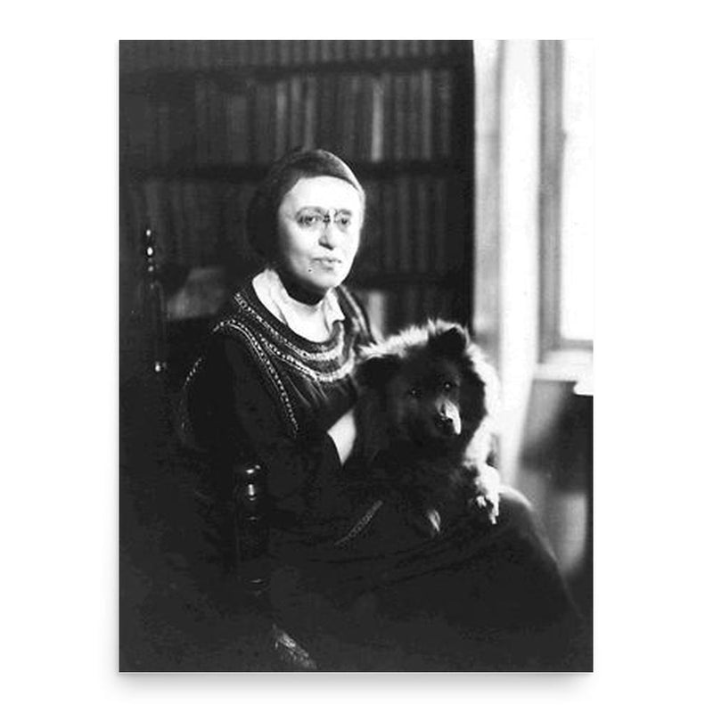 Elisabeth Gilman poster print, in size 18x24 inches.